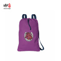 Non woven shoe storage drawstring backpack